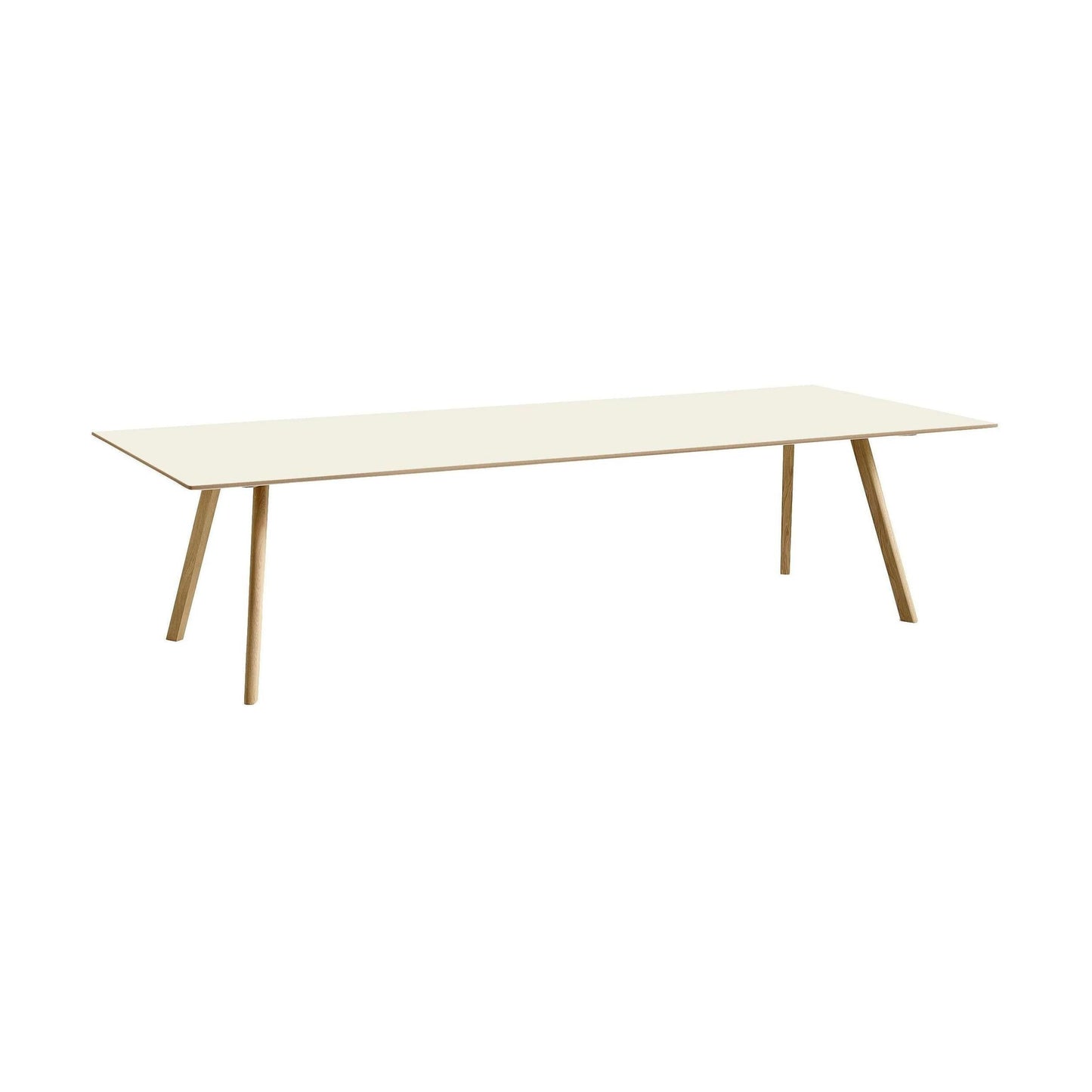 HAY Copenhague CPH 30 tafel L300 gelakt eiken, off white linoleum