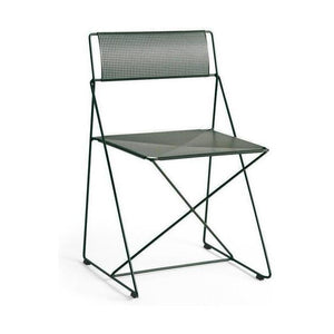 HAY X-Line eetkamerstoel gepoedercoat staal Autumn Green