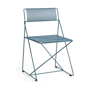 HAY X-Line eetkamerstoel gepoedercoat staal Powder Blue