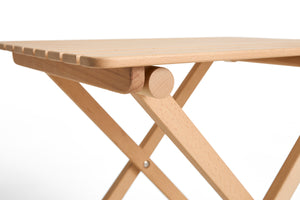 HAY Outdoor Market tuintafel 52x41 cm beuken