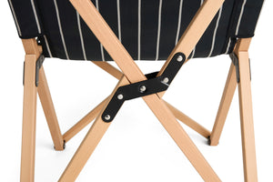 HAY Outdoor Market tuinstoel Black/Beige