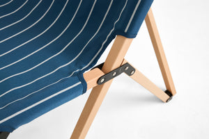 HAY Outdoor Market tuinstoel Blue/Beige