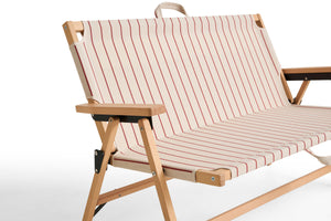 HAY Outdoor Market tuinbank Beige/Red