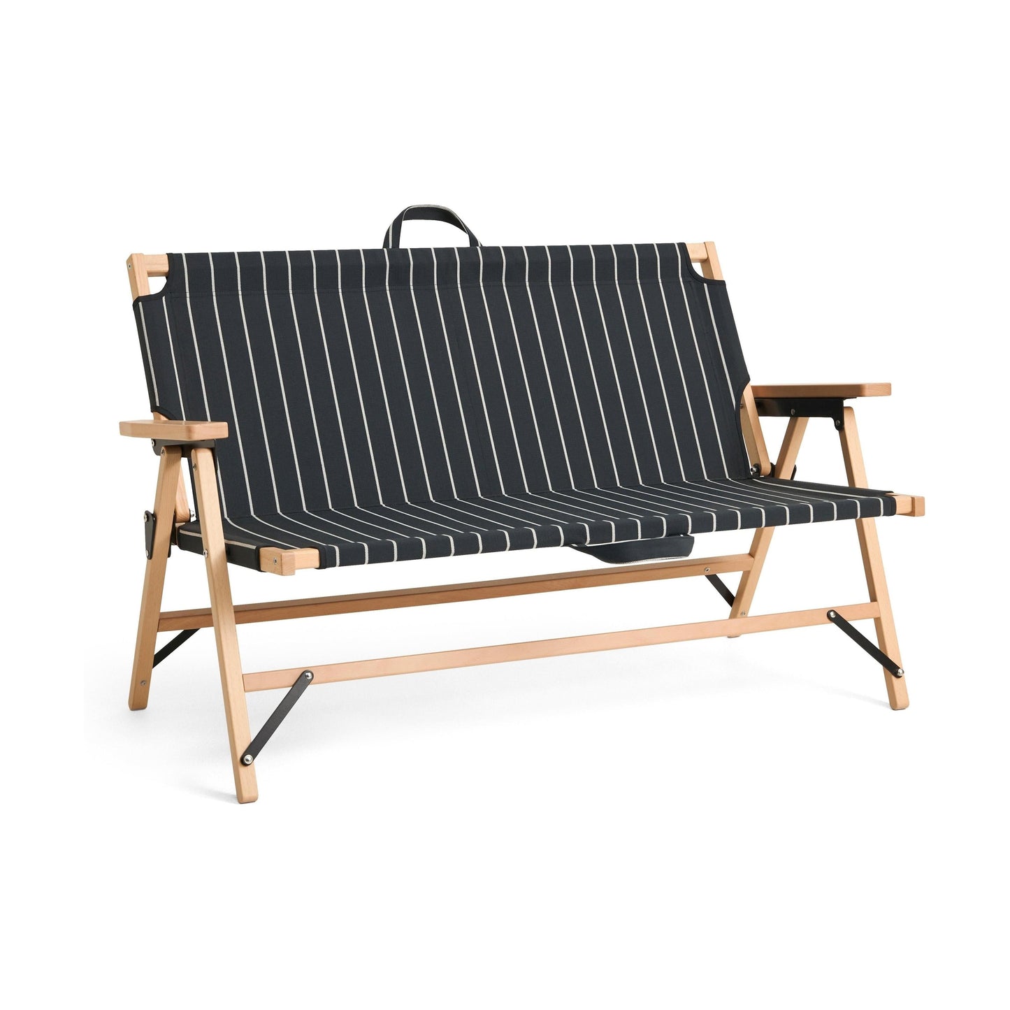 HAY Outdoor Market tuinbank Black/Beige