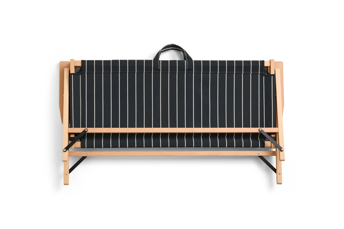 HAY Outdoor Market tuinbank Black/Beige