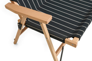 HAY Outdoor Market tuinbank Black/Beige