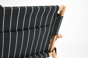 HAY Outdoor Market tuinbank Black/Beige