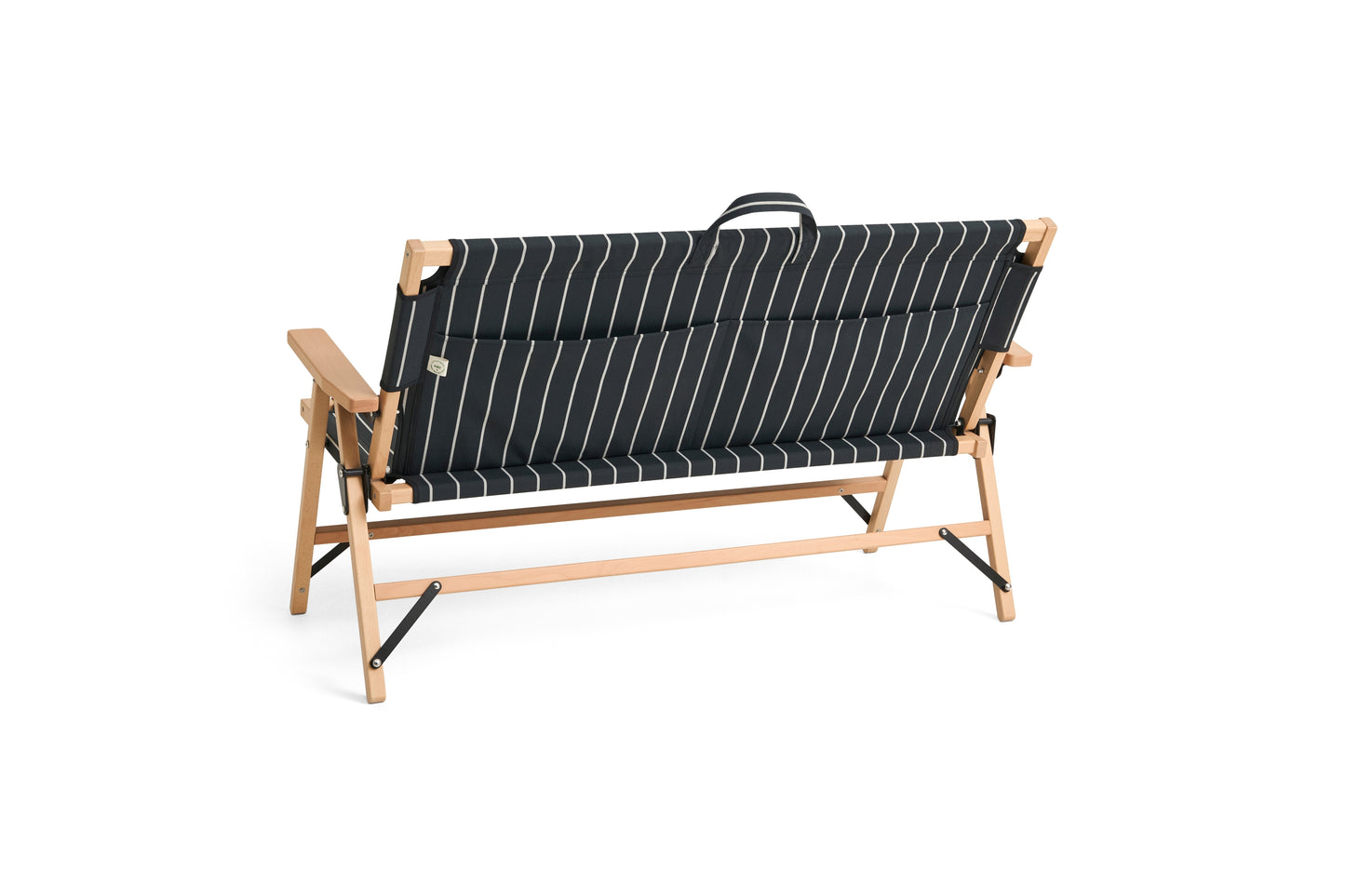 HAY Outdoor Market tuinbank Black/Beige