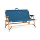 HAY Outdoor Market tuinbank Blue/Beige