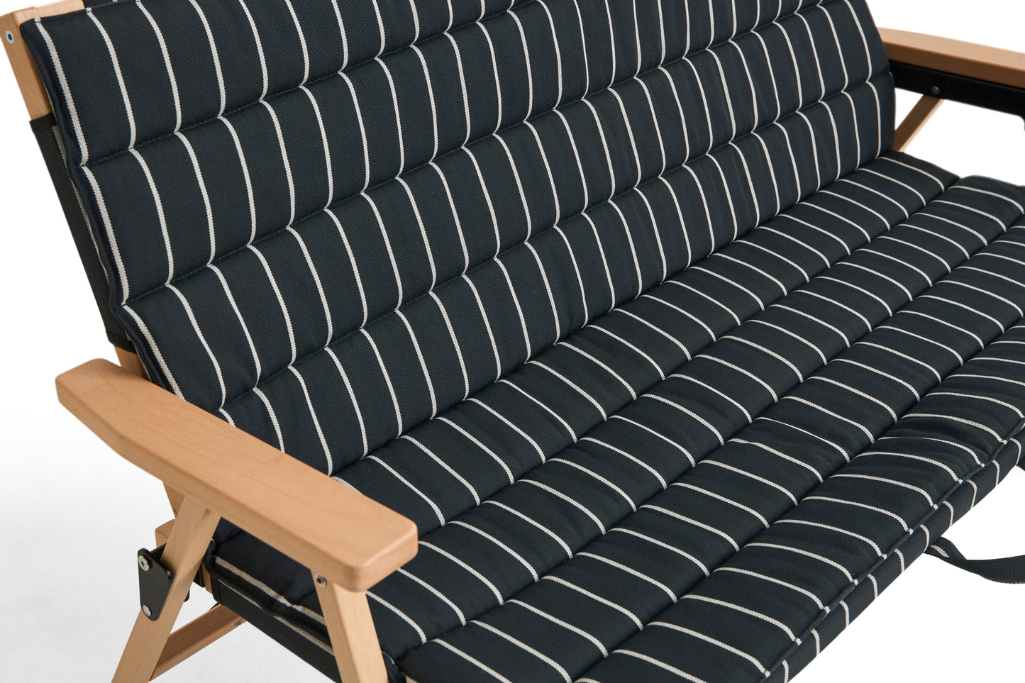 HAY Outdoor Market tuinbank zitkussen Black/Beige