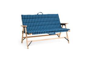 HAY Outdoor Market tuinbank zitkussen Blue/Beige