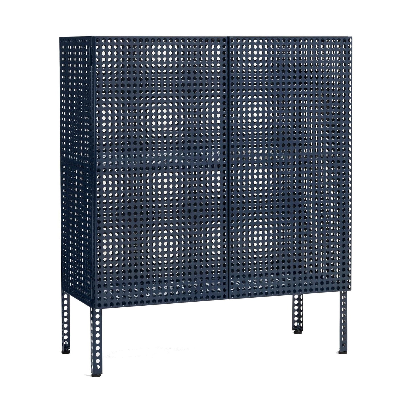 HAY Perforated kast medium Steel Blue