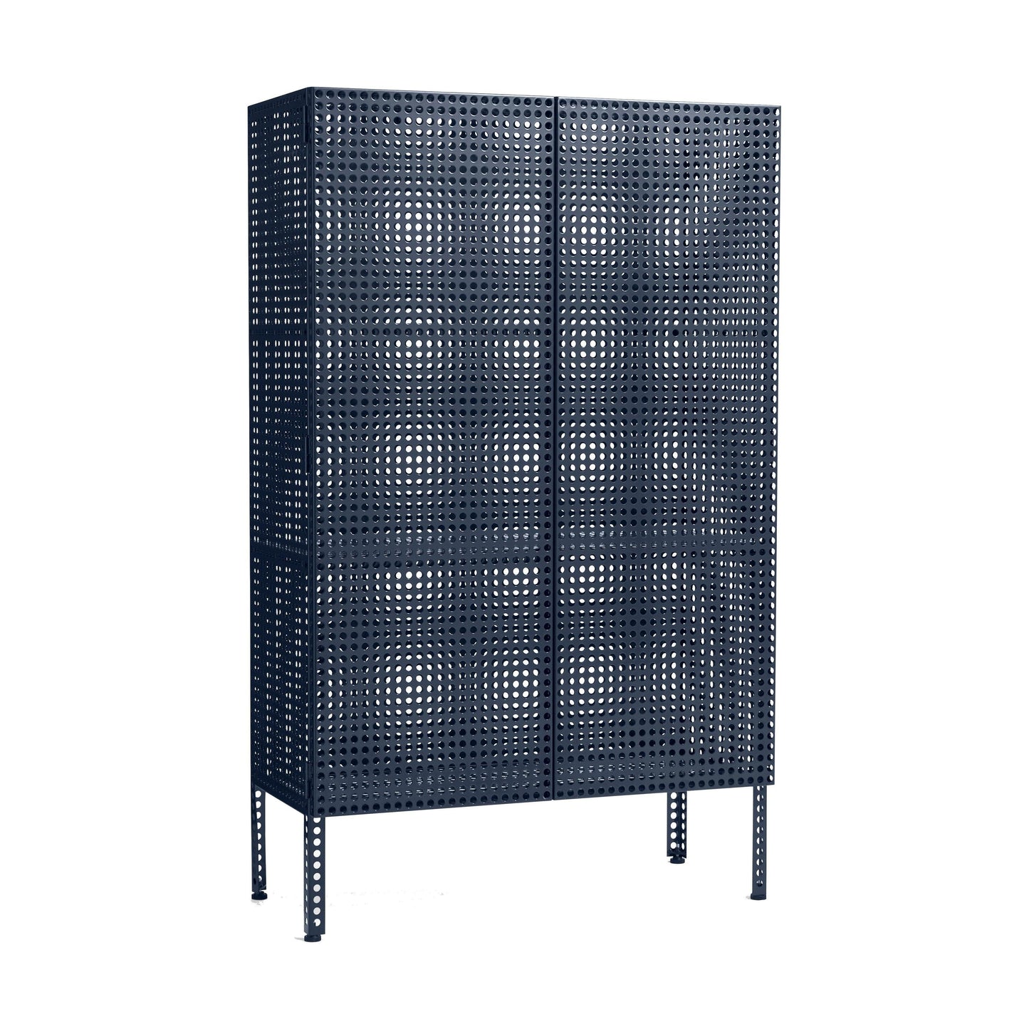 HAY Perforated kast large Steel Blue