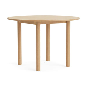 HAY Annex Round eettafel Ø110 cm gelakt eiken