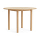 HAY Annex Round eettafel Ø110 cm gelakt eiken