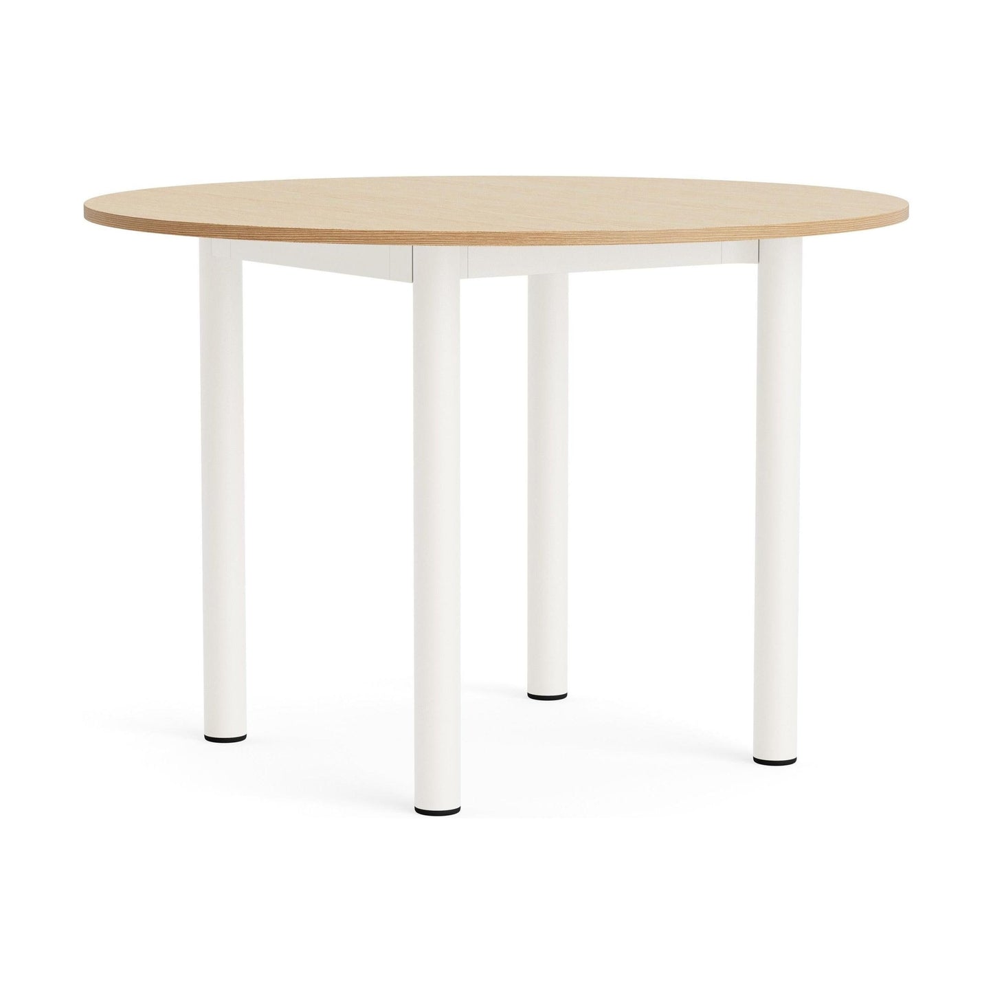HAY Annex Round eettafel Ø110 cm gelakt eiken/Cream White
