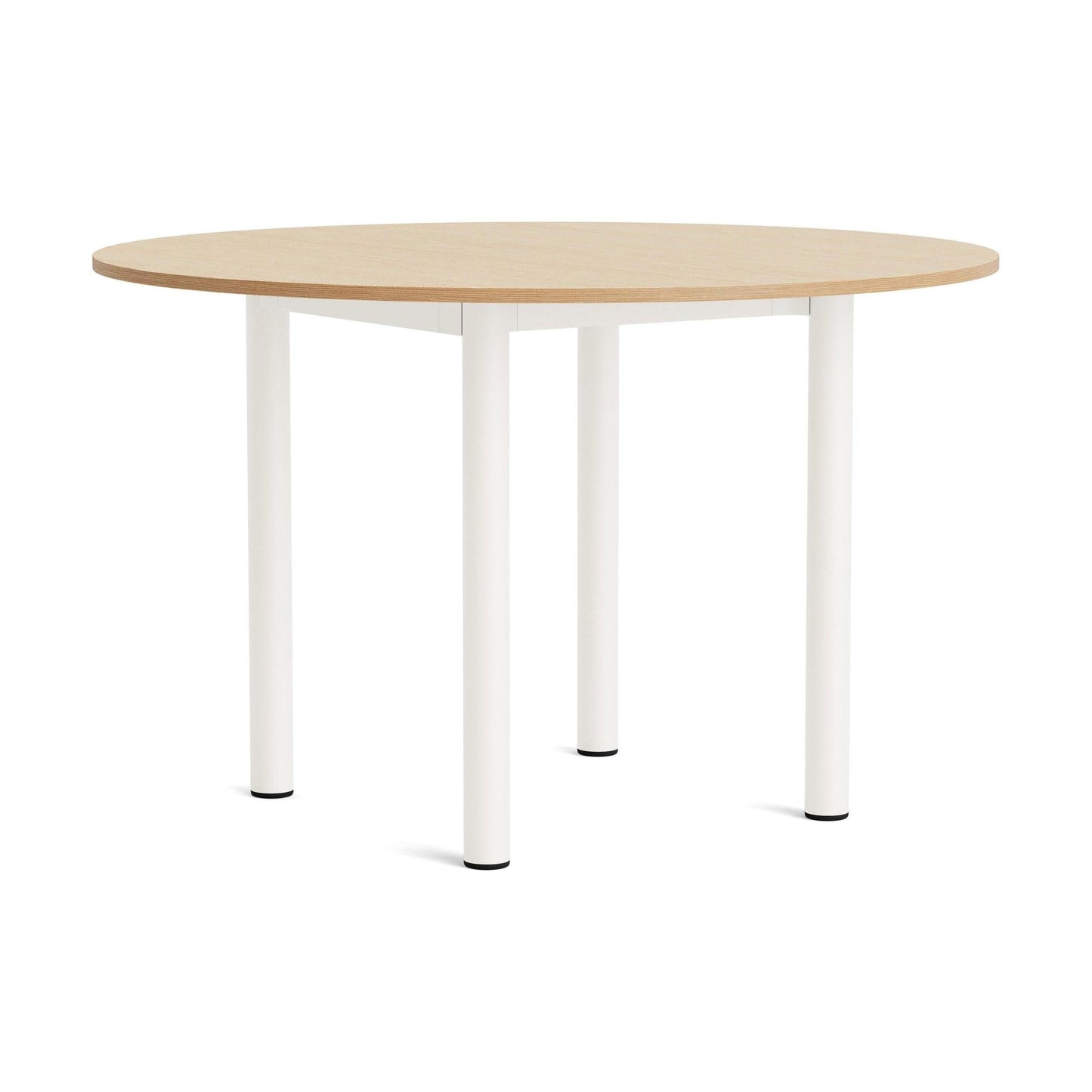 HAY Annex Round eettafel Ø120 cm gelakt eiken/Cream White