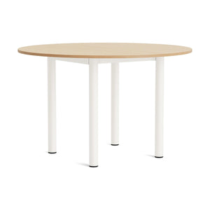 HAY Annex Round eettafel Ø120 cm gelakt eiken/Cream White