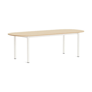 HAY Annex Oblong eettafel 240x95 cm gelakt eiken/Cream White