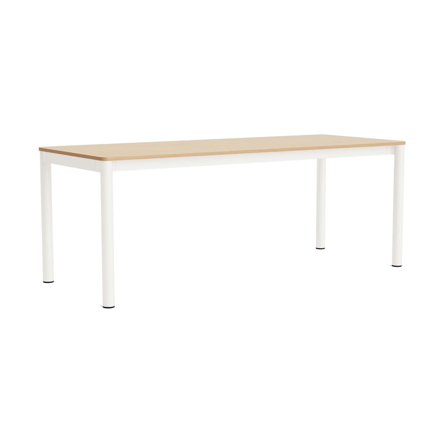 HAY Annex Flush eettafel 200x80 cm gelakt eiken/Cream White