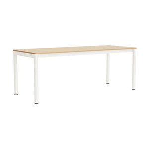 HAY Annex Flush eettafel 200x80 cm gelakt eiken/Cream White