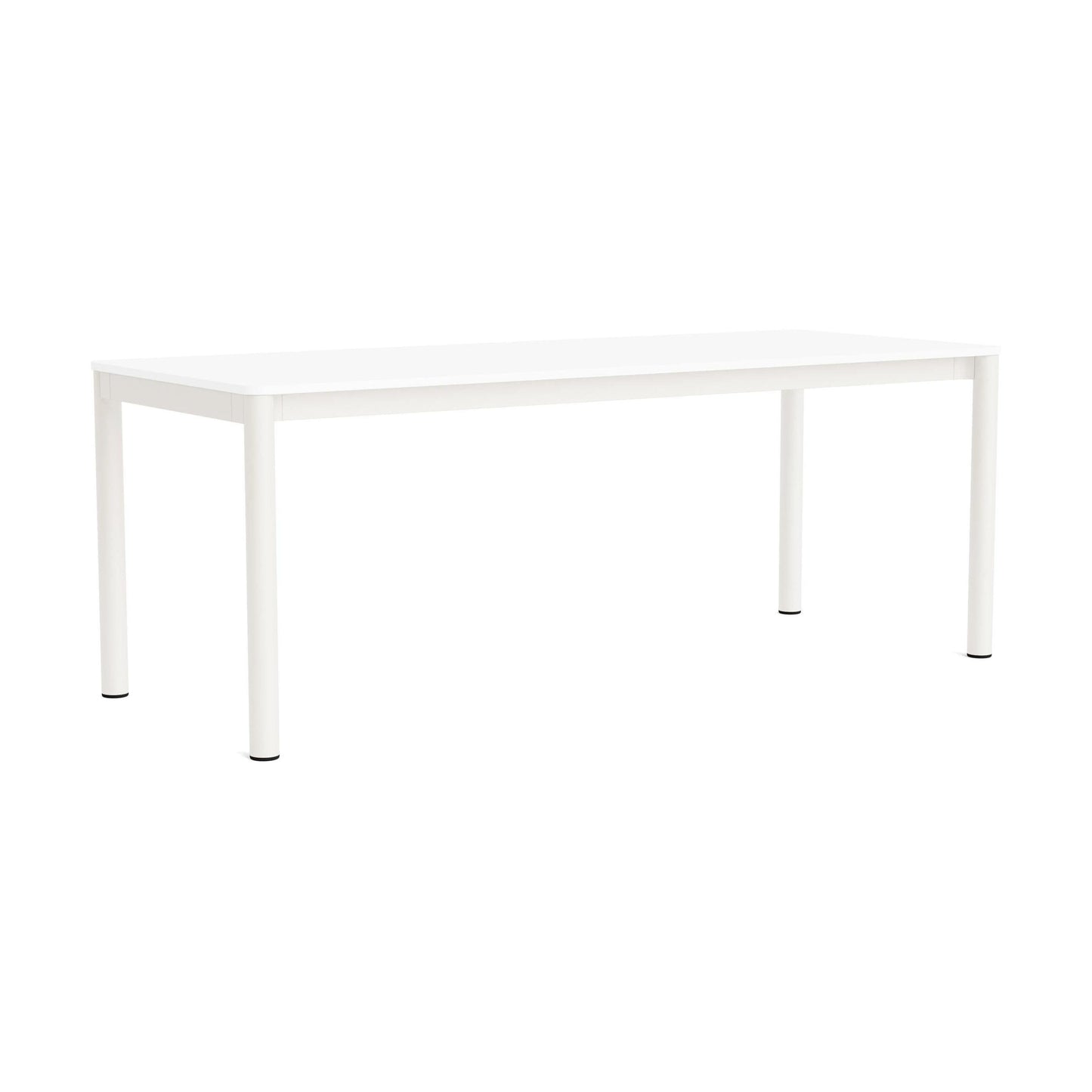 HAY Annex Flush eettafel 200x80 cm wit laminaat/Cream White
