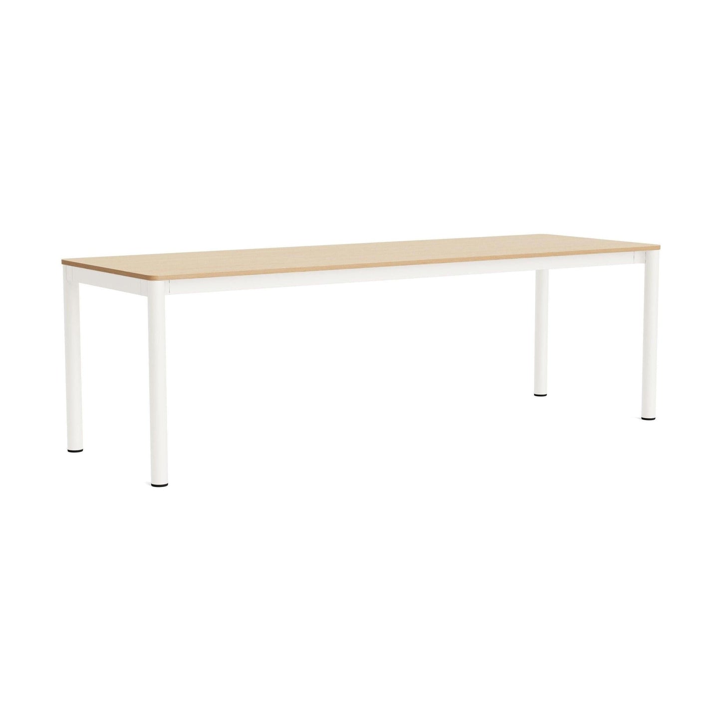 HAY Annex Flush eettafel 240x80 cm gelakt eiken/Cream White