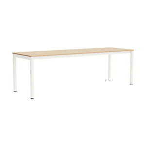 HAY Annex Flush eettafel 240x80 cm gelakt eiken/Cream White