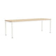 HAY Annex Flush eettafel 240x80 cm gelakt eiken/Cream White