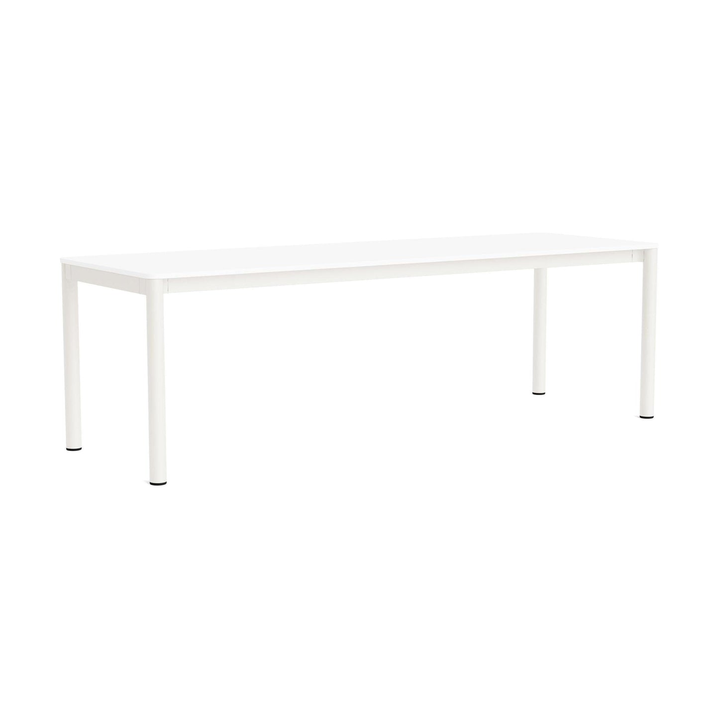 HAY Annex Flush eettafel 240x80 cm wit laminaat/Cream White