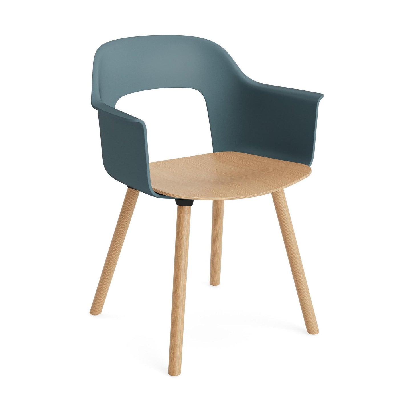 HAY Layout 222 eetkamerstoel Ocean gelakt eiken