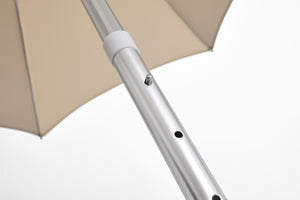 HAY Terrazza Octagon parasol Off-White / Grey