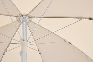 HAY Terrazza Octagon parasol Off-White / Grey