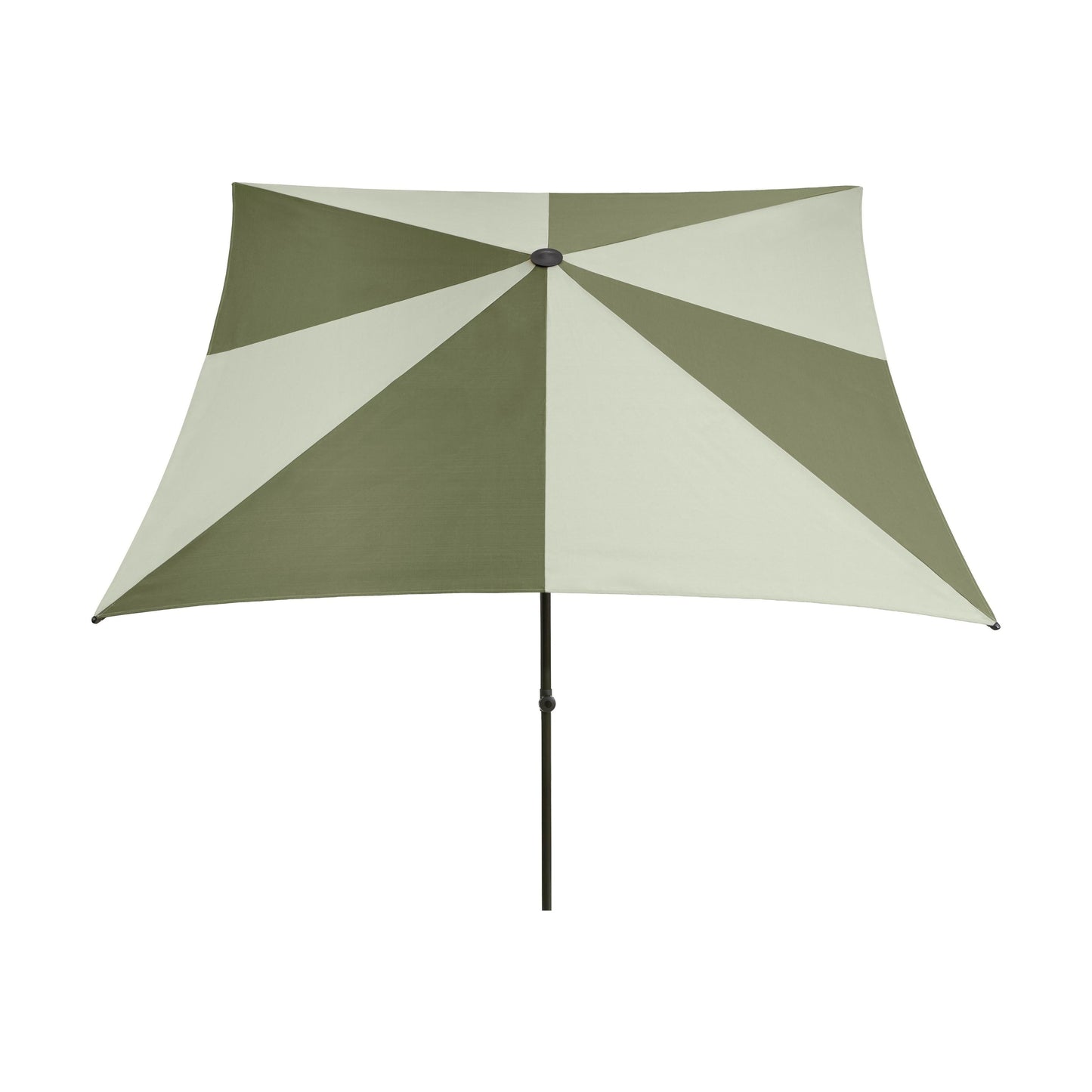 HAY Terrazza Square parasol Green / Dark Green