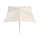 HAY Terrazza Square parasol Off-White / Grey
