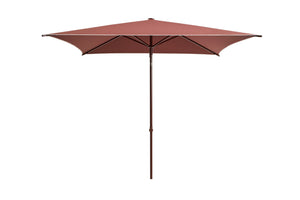 HAY Terrazza Square parasol Burgundy