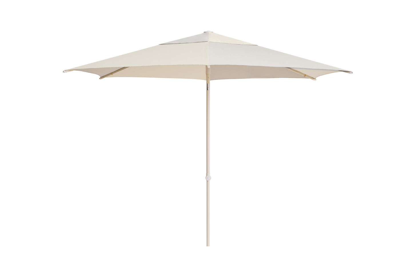 HAY Terrazza Hexagon parasol Off-White / Grey