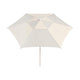 HAY Terrazza Hexagon parasol Off-White / Grey