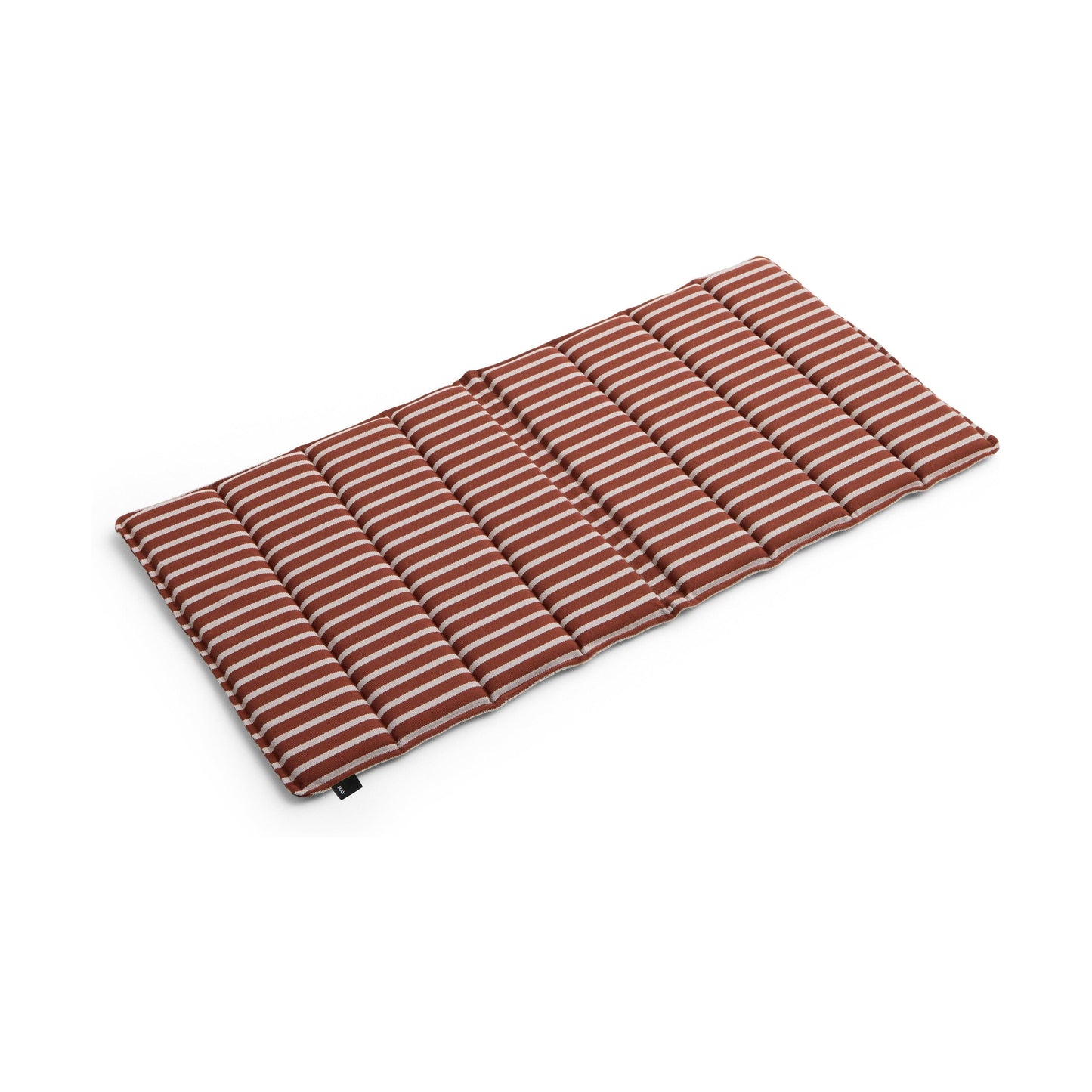 HAY Terrazza Folding zitkussen Bold Stripe Terracotta