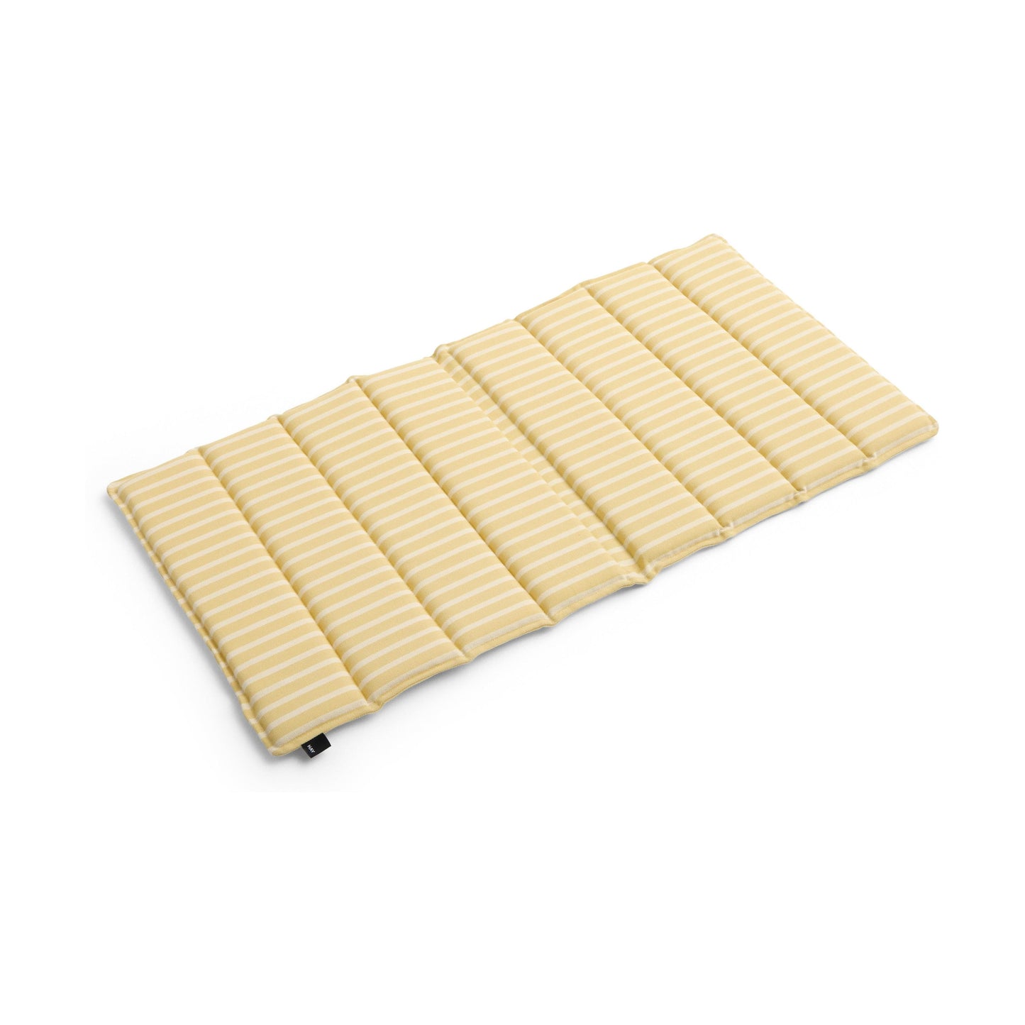 HAY Terrazza Folding zitkussen Bold Stripe Yellow