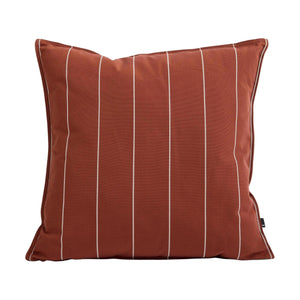 HAY Terrazza kussen 60x60 cm Narrow Stripe Terracotta