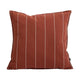 HAY Terrazza kussen 60x60 cm Narrow Stripe Terracotta