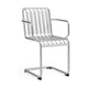 HAY Palissade Cantilever tuinstoel met arm Hot Galvanised