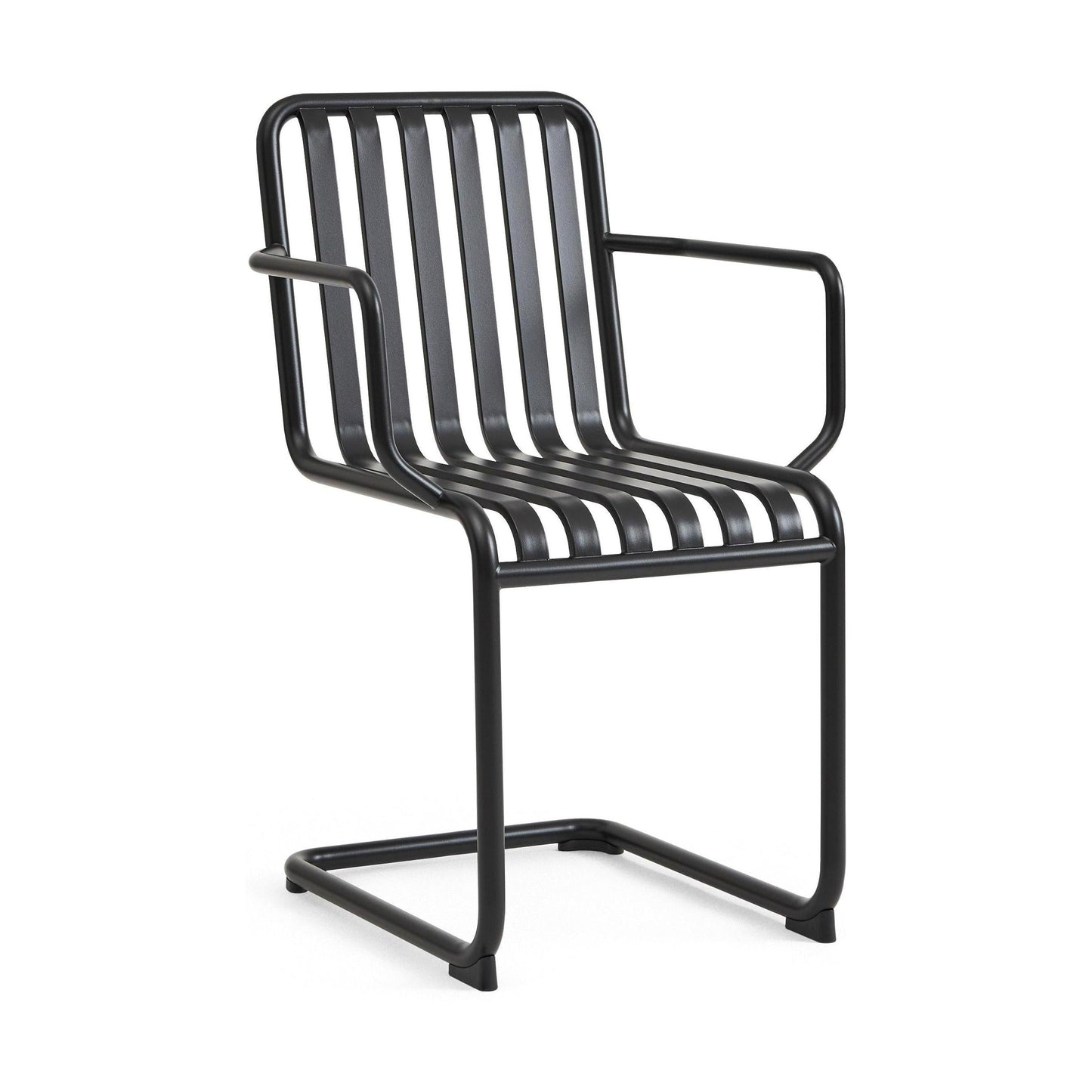 HAY Palissade Cantilever tuinstoel met arm Anthracite