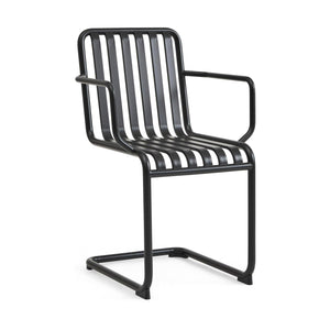 HAY Palissade Cantilever tuinstoel met arm Anthracite