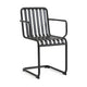 HAY Palissade Cantilever tuinstoel met arm Anthracite