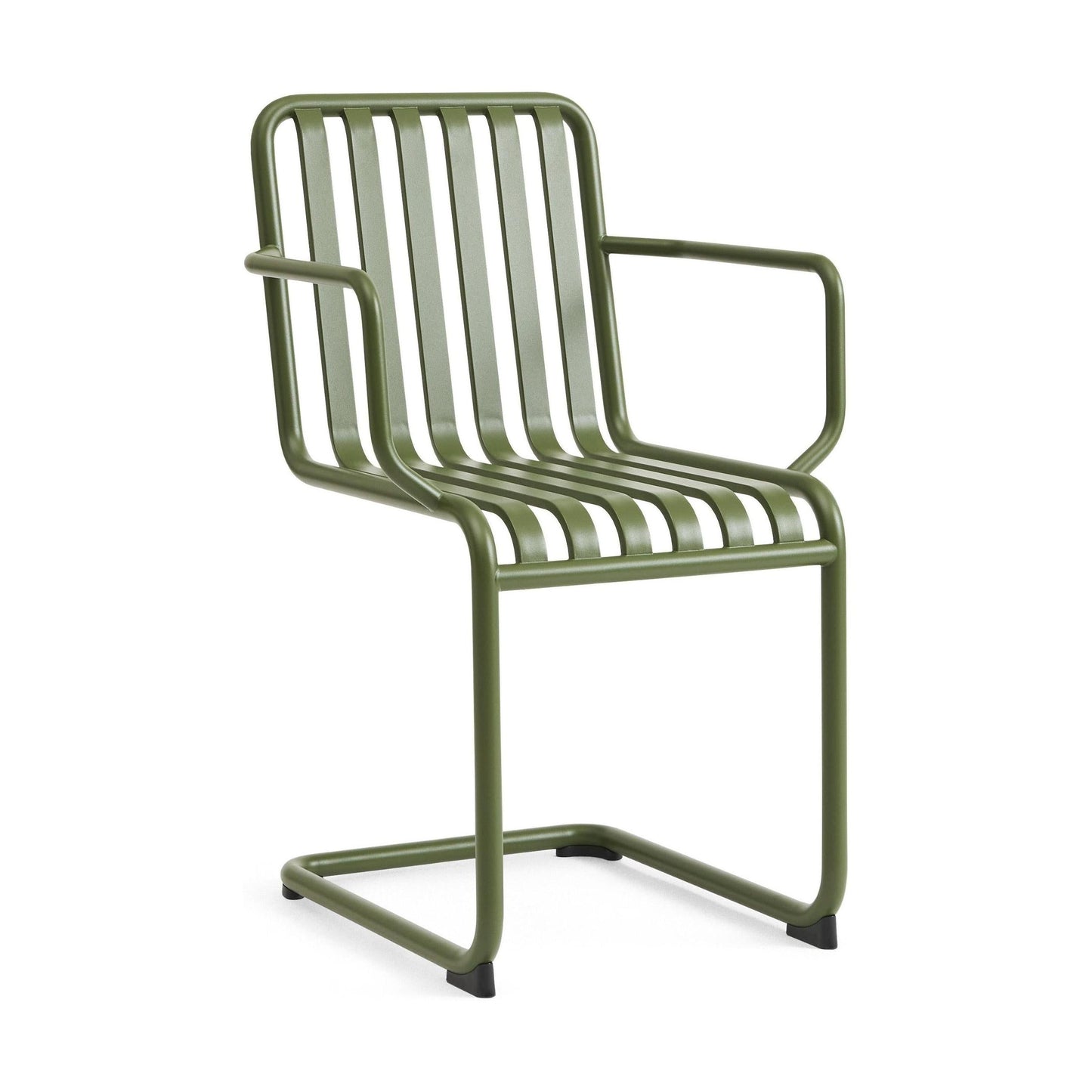 HAY Palissade Cantilever tuinstoel met arm Olive