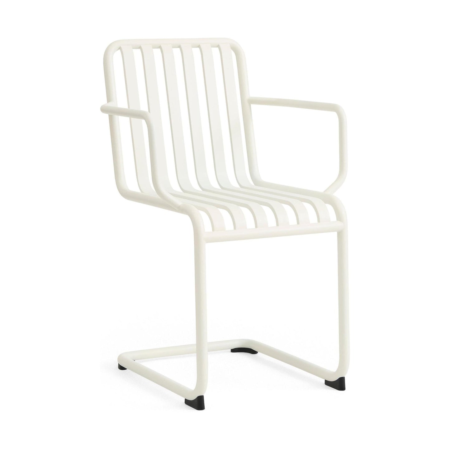 HAY Palissade Cantilever tuinstoel met arm Cream White