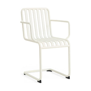 HAY Palissade Cantilever tuinstoel met arm Cream White