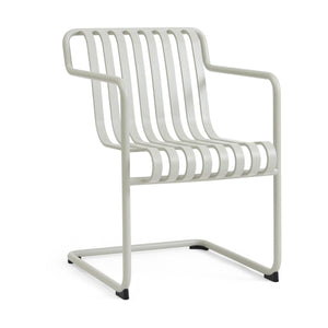 HAY Palissade Cantilever Dining tuinstoel met arm Sky Grey
